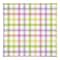 Pastel Plaid Napkin 10" x 10" Cotton Twill Napkin